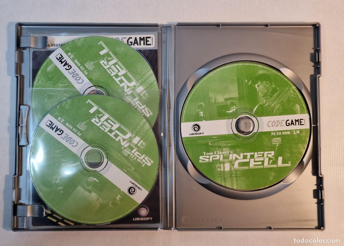 Videojuegos y consolas: SPLINTER CELL (TOM CLANCYS) / PRIMERA EDICI&Oacute;N 2002 / PC CD-ROM - Foto 4