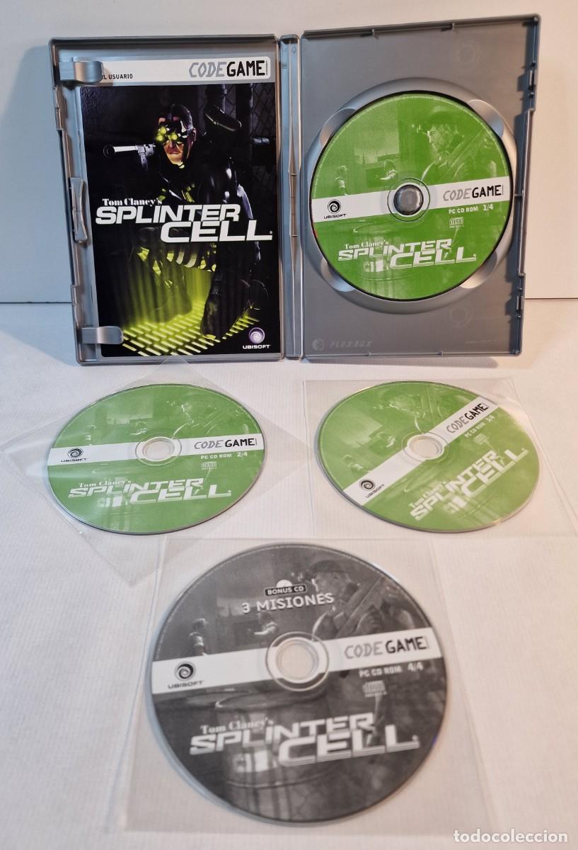 Videojuegos y consolas: SPLINTER CELL (TOM CLANCYS) / PRIMERA EDICI&Oacute;N 2002 / PC CD-ROM - Foto 5