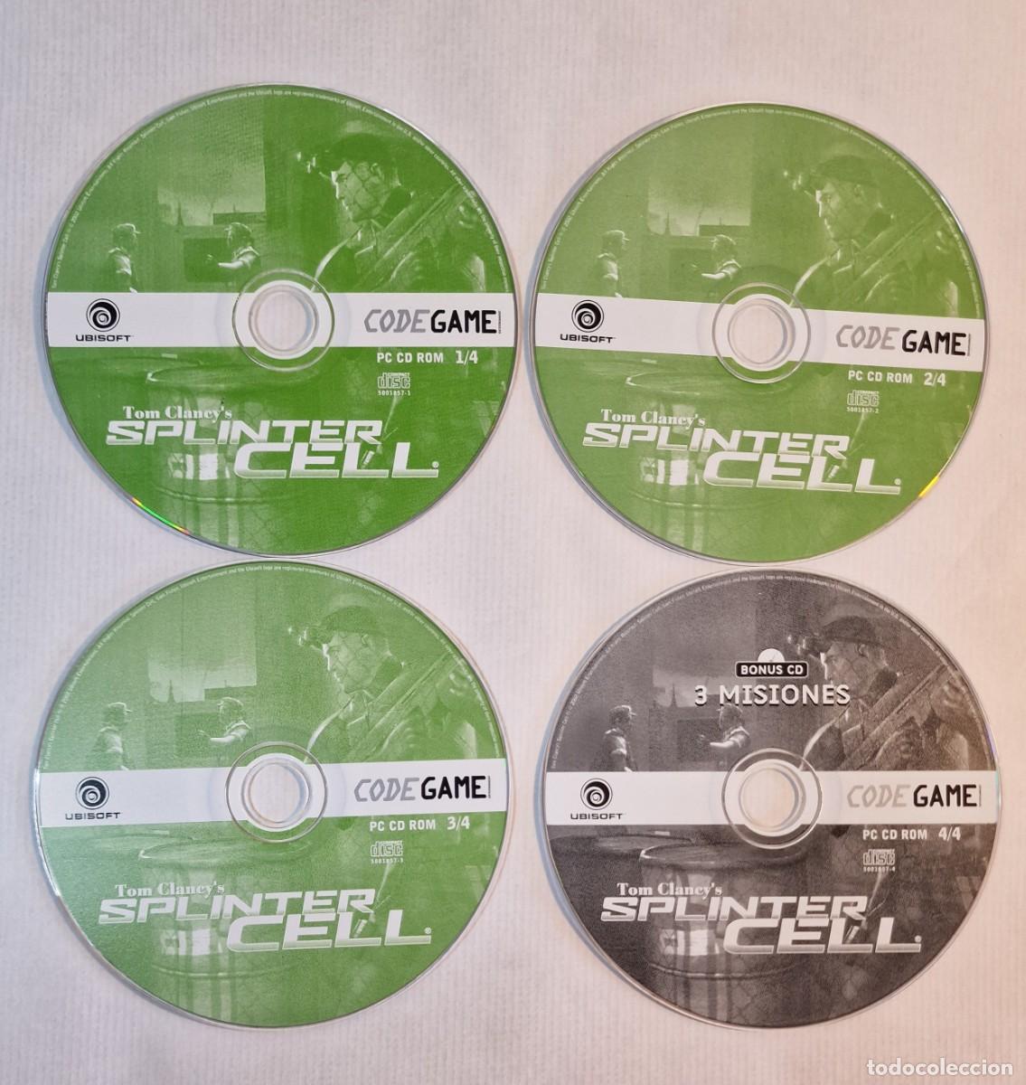 Videojuegos y consolas: SPLINTER CELL (TOM CLANCYS) / PRIMERA EDICI&Oacute;N 2002 / PC CD-ROM - Foto 9