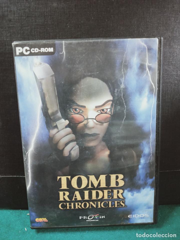 Videojuegos y consolas: JUEGO TOM RAIDER CHRONICLES PC 2 CD. - Foto 1