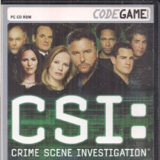Videojuegos y Consolas: CSI: CRIME SCENE INVESTIGATION: OSCURAS INTENCIONES