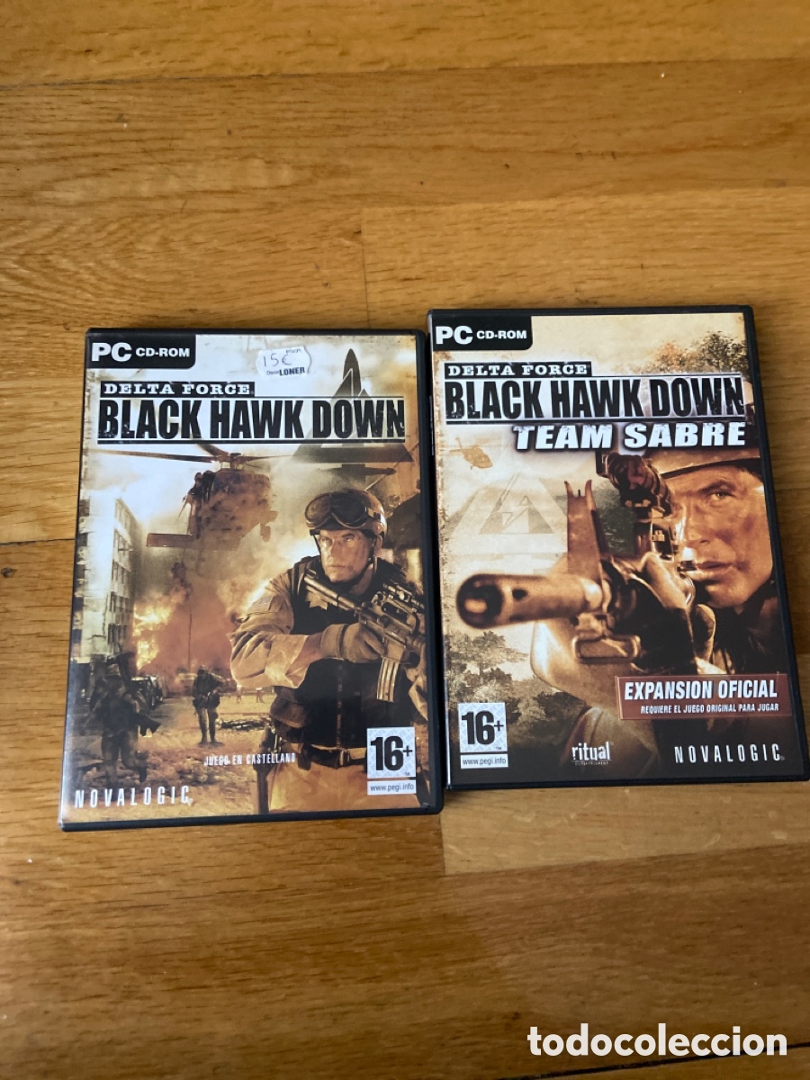 Videojuegos y consolas: Delta Force, Black Hawk Down m&aacute;s Team sabreq - Foto 1