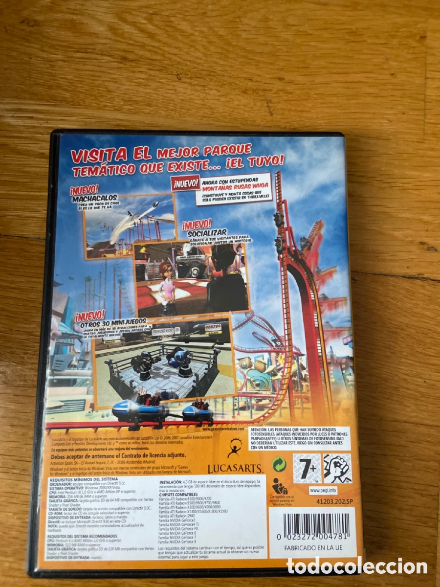 Videojuegos y consolas: Thrillville fuera de control - Foto 2
