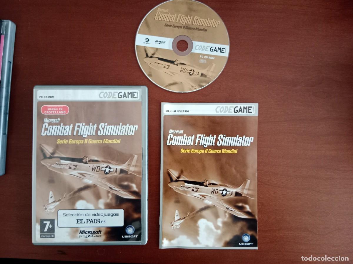 Videojuegos y consolas: VIDEO JUEGO - PC CD ROM -COMBAT FLIGHT SIMULATOR - CODE GAME - UBISOFT - COMPLETO - Foto 1