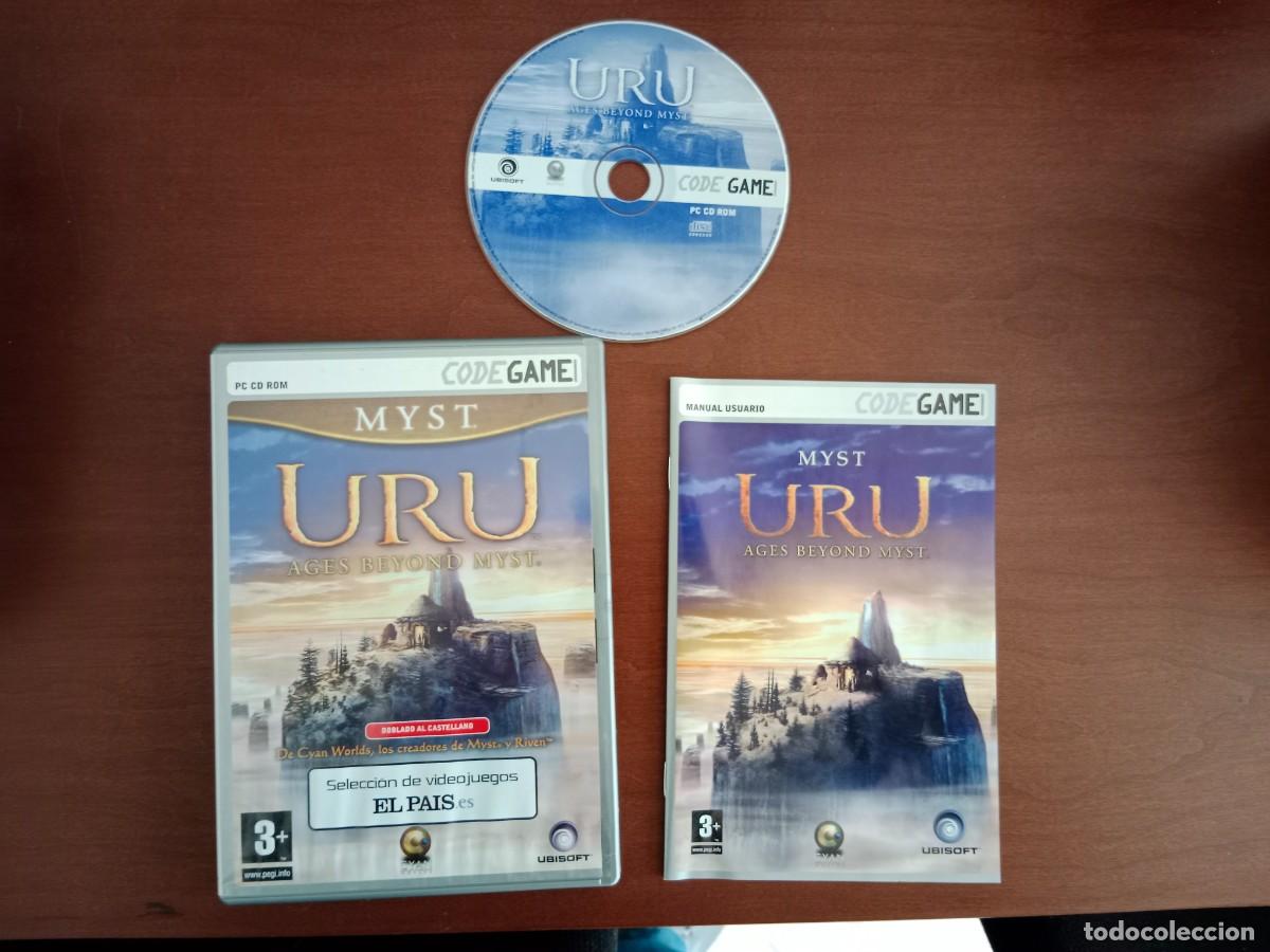 Videojuegos y consolas: VIDEO JUEGO - PC CD ROM - URU , AGES BEYOND MYST - CODE GAME - UBISOFT - COMPLETO - Foto 1
