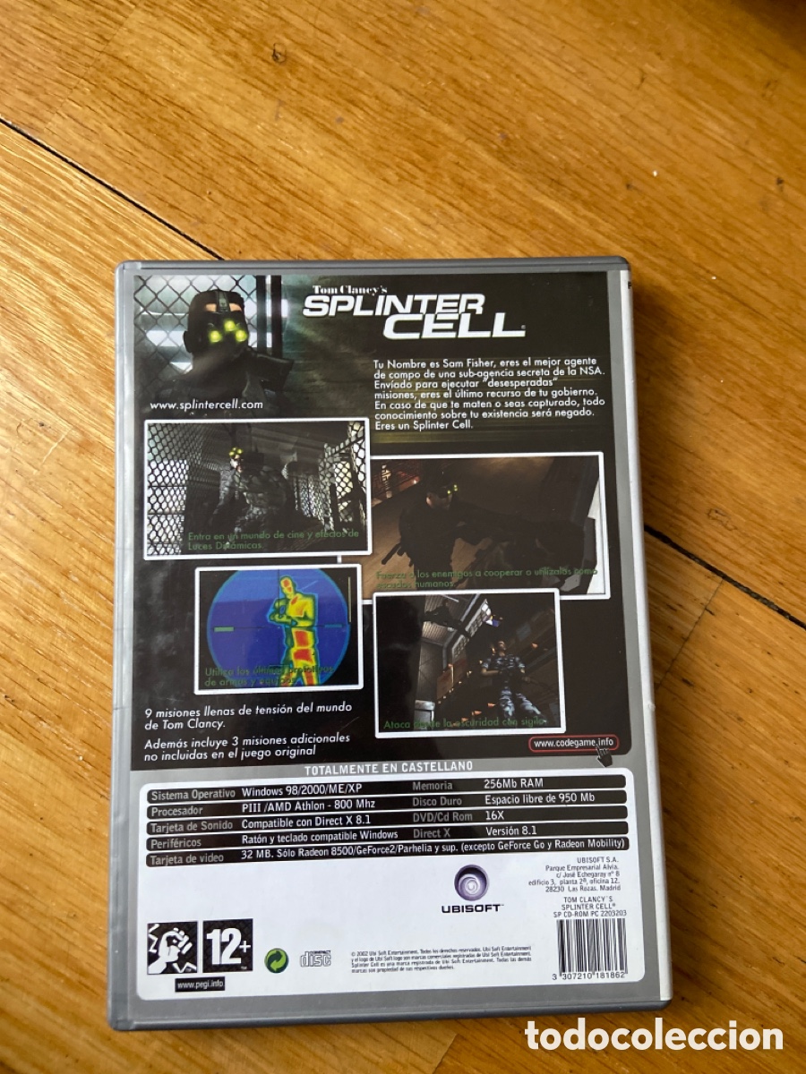 Videojuegos y consolas: Tom Clancy&rsquo;s, Sprinter cell - Foto 2