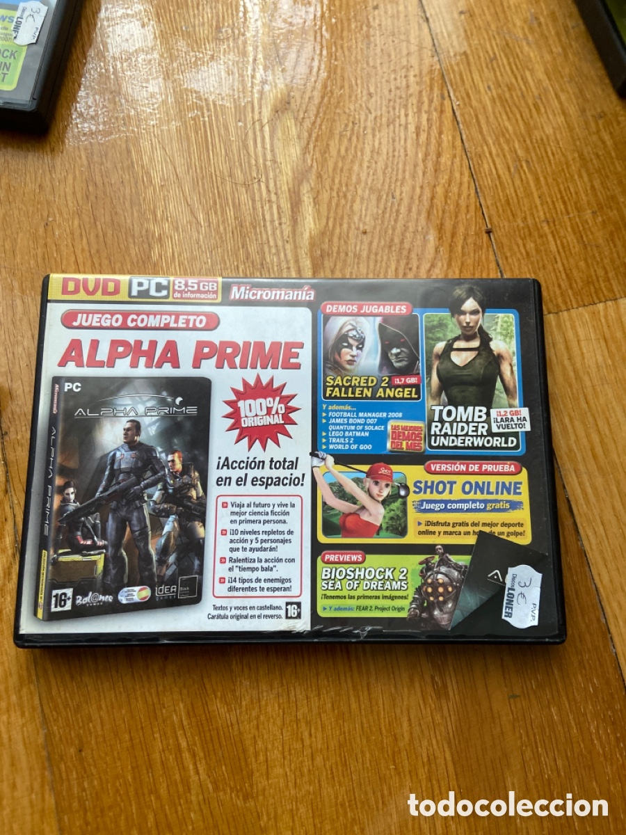 Videojuegos y consolas: Micro man&iacute;a, 167 alfa prime - Foto 1
