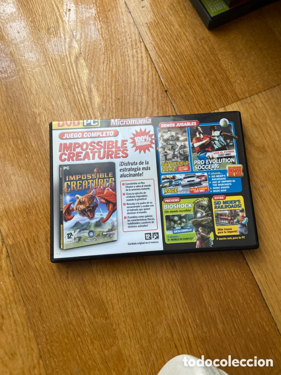 Videojuegos y consolas: Micro man&iacute;a 143 Impossible Creatures - Foto 1