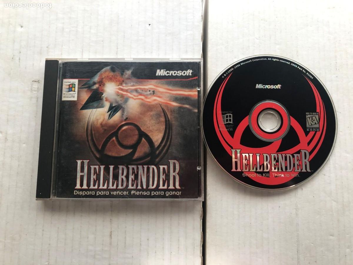 Videojuegos y consolas: HELLBENDER MICROSOFT - PC CD ROM KREATEN WINDOWS 95 - Foto 1