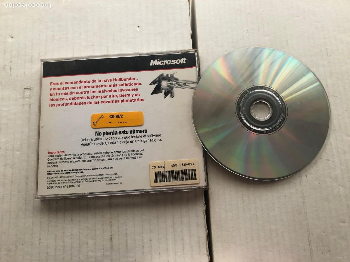 Videojuegos y consolas: HELLBENDER MICROSOFT - PC CD ROM KREATEN WINDOWS 95 - Foto 2