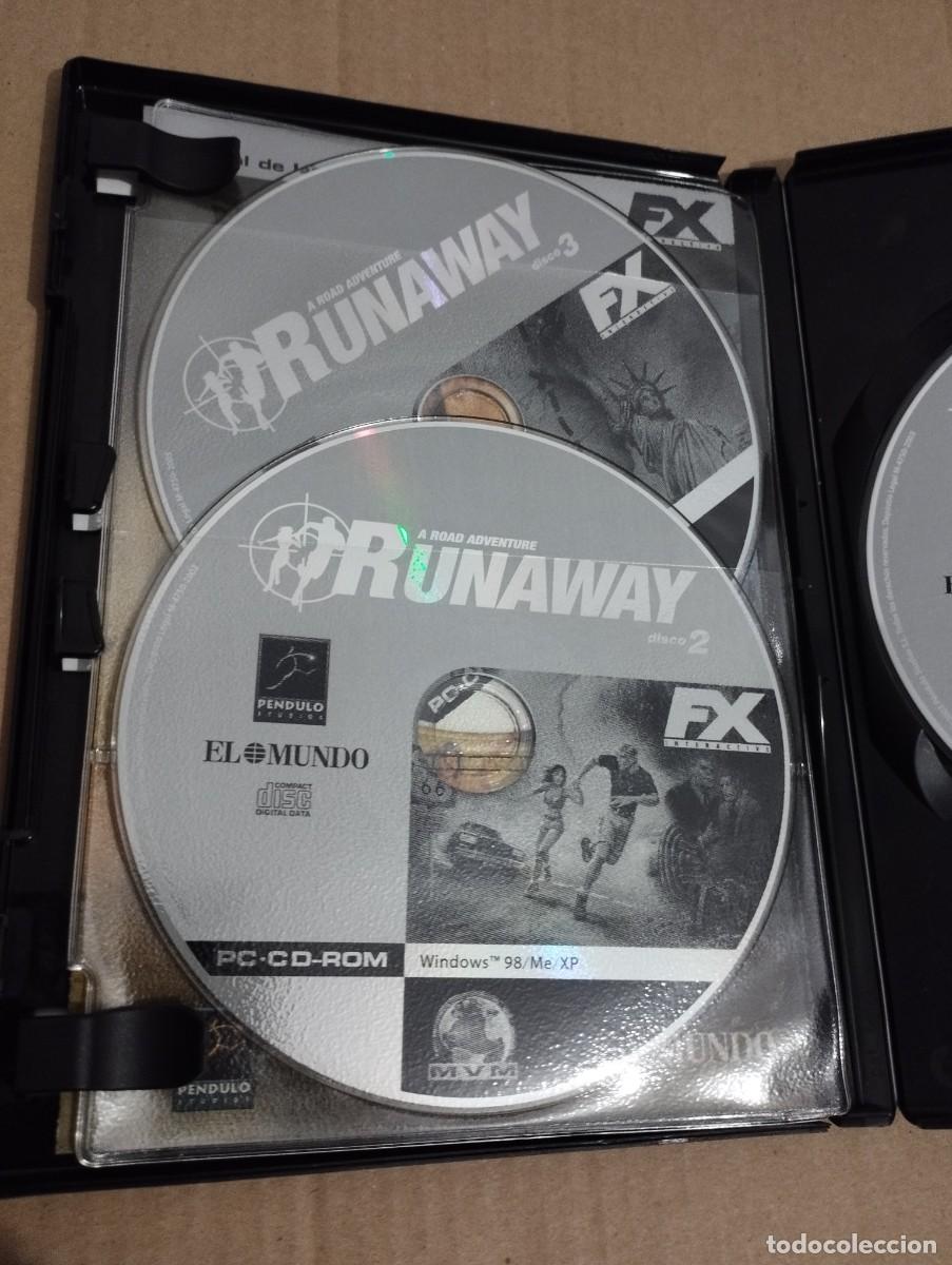 Videojuegos y consolas: RUNAWAY. ROAD ADVENTURE (PC. CD-ROM) 3 DISCOS - Foto 2