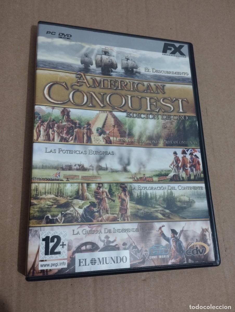Videojuegos y consolas: AMERICAN CONQUEST. EDICI&Oacute;N DE ORO (PC. DVD ROM) - Foto 1