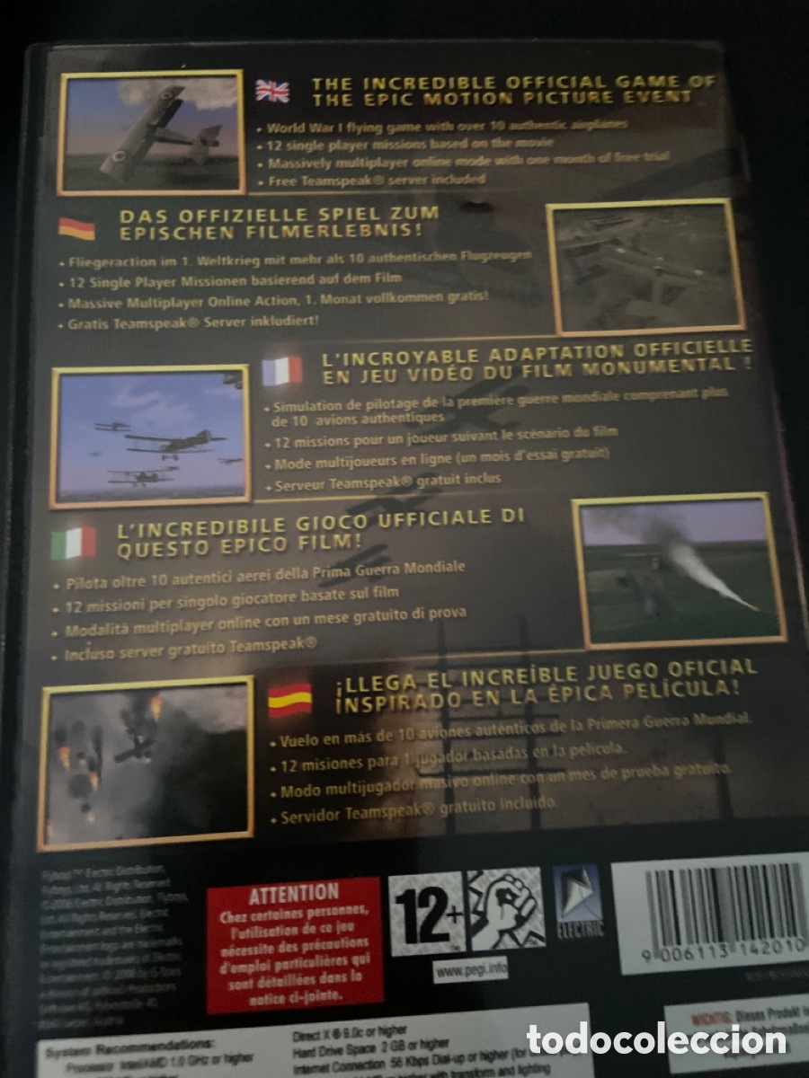 Videojuegos y consolas: Fly the legend flyboys squadr&oacute;n - Foto 2
