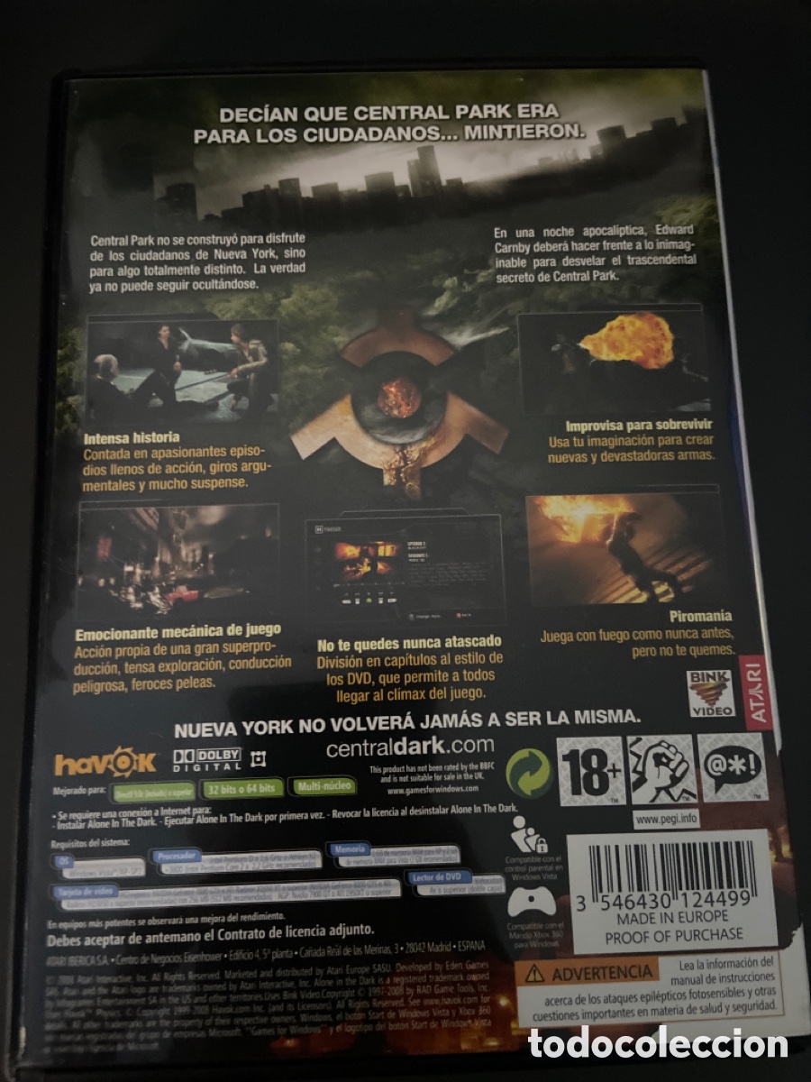 Videojuegos y consolas: Alone in the dark - Foto 2