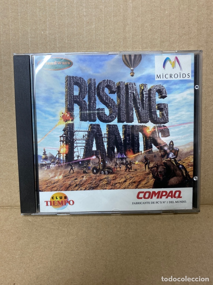 Videojuegos y consolas: PC RISING LANDS, juego PC. Cd como nuevo - Foto 1