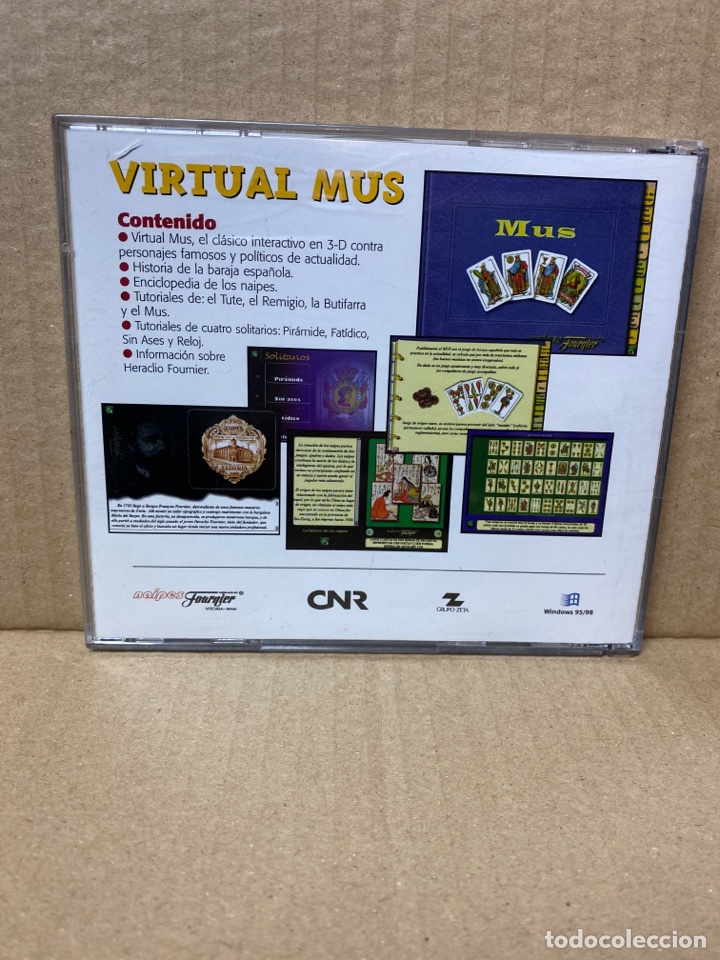 Videojuegos y consolas: PC VIRTUAL MUS. JUEGO DE PC. Cd como nuevo, no precintado - Foto 2