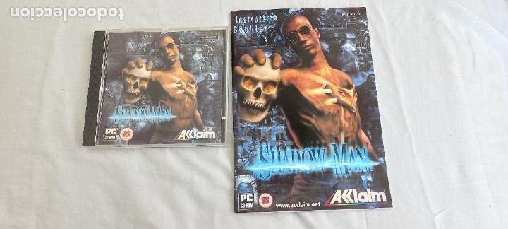 Videojuegos y consolas: SHADOW MAN. SHADOWMAN. JUEGO PC + MANUAL, EN INGL&Eacute;S - Foto 2