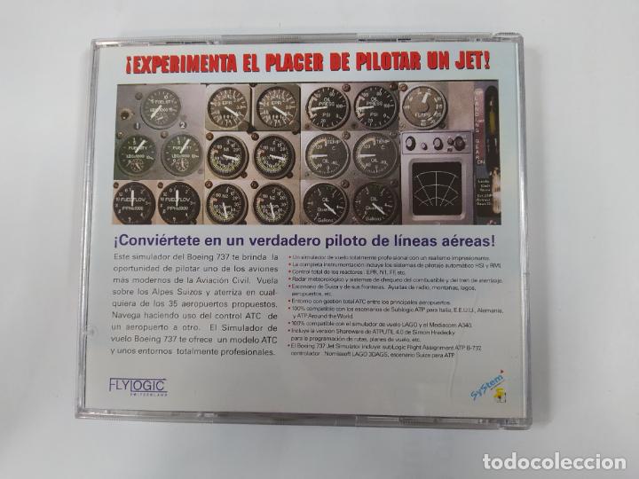 Videojuegos y consolas: BOEING 737 JET SIMULATOR. PC. CD-ROM. TDKCD230 - Foto 3