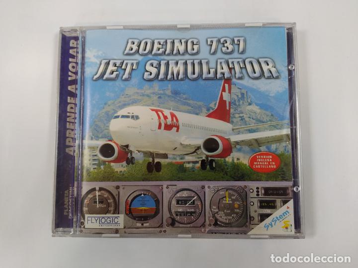 Videojuegos y consolas: BOEING 737 JET SIMULATOR. PC. CD-ROM. TDKCD230 - Foto 1