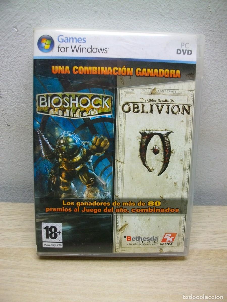 Videojuegos y consolas: Bioshock & Oblivion The Elder Scrolls IV juego de PC - Foto 1