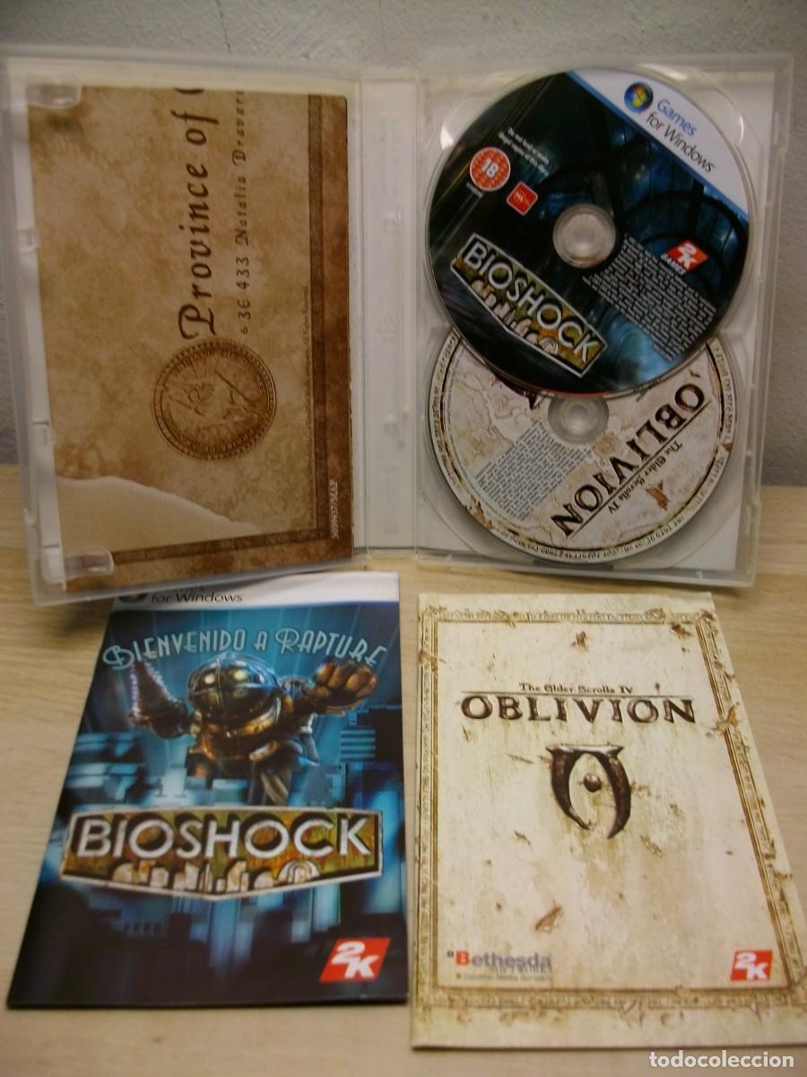 Videojuegos y consolas: Bioshock & Oblivion The Elder Scrolls IV juego de PC - Foto 2