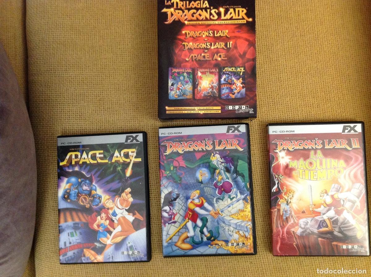 Videojuegos y consolas: La Triologia Dragons Lair . PC. CD ROM. FX - Foto 4