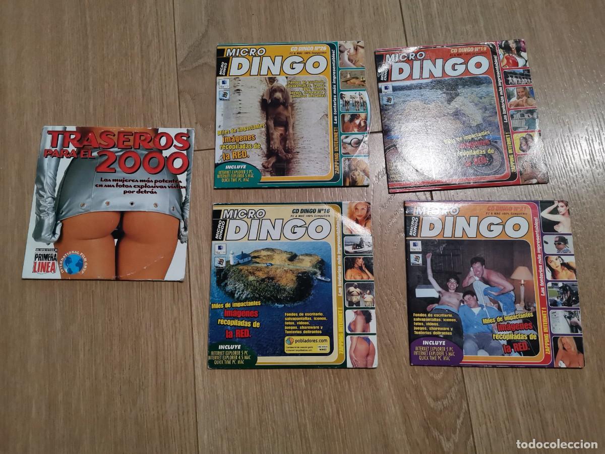 Videojuegos y consolas: lote cds revista micro dingo - Foto 1