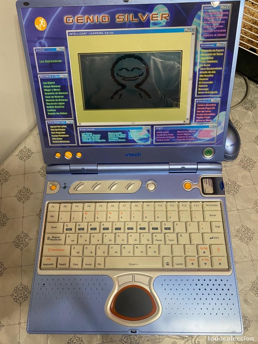 Videojuegos y consolas: ORDENADOR DIDACTICO VTECH GENIO SILVER - Foto 3