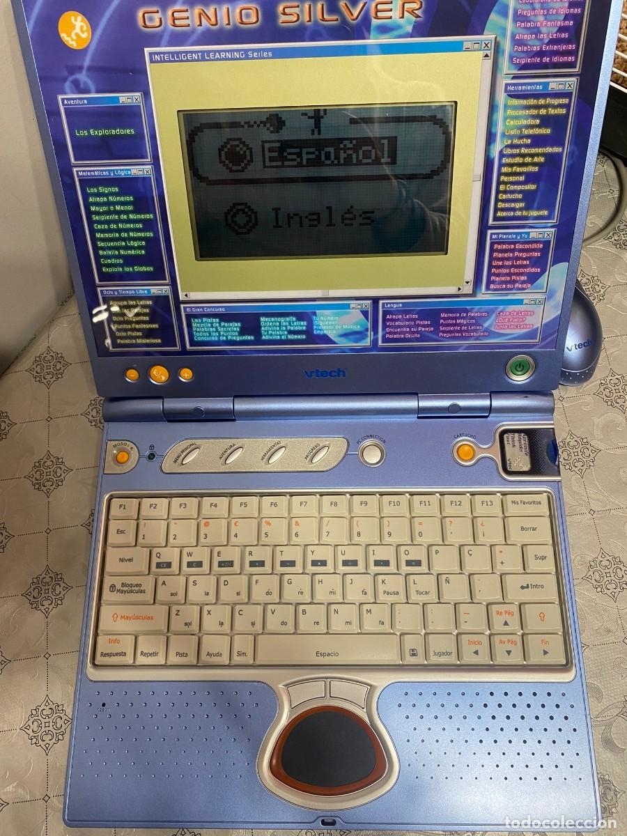 Videojuegos y consolas: ORDENADOR DIDACTICO VTECH GENIO SILVER - Foto 4