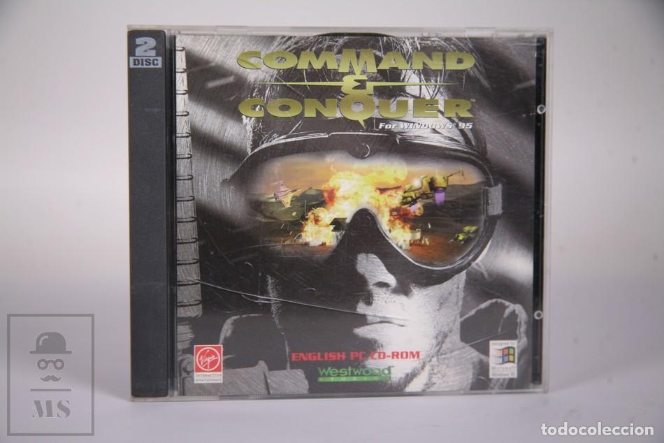 Videojuegos y consolas: Video Juego PC/ CD ROM - Command & Coquer 2 Discos/ Disc - English Westwood - Microsoft 1995 - Foto 1