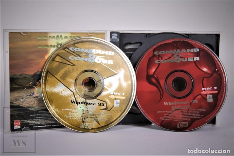 Videojuegos y consolas: Video Juego PC/ CD ROM - Command & Coquer 2 Discos/ Disc - English Westwood - Microsoft 1995 - Foto 2