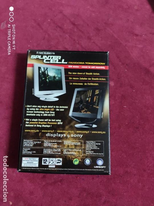 Videojuegos y consolas: splinter cell pandora tomorrow tom clancys para pc 4 discos - Foto 3