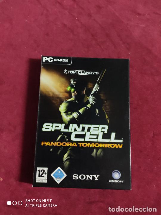 Videojuegos y consolas: splinter cell pandora tomorrow tom clancys para pc 4 discos - Foto 1
