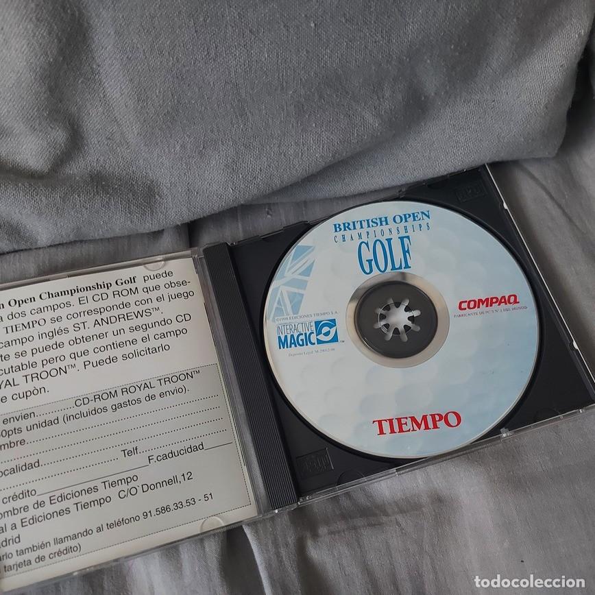 Videojuegos y consolas: PC CD-ROM BRITISH OPEN CHAMPIONSHIP GOLF ** COMO NUEVO ** - Foto 3