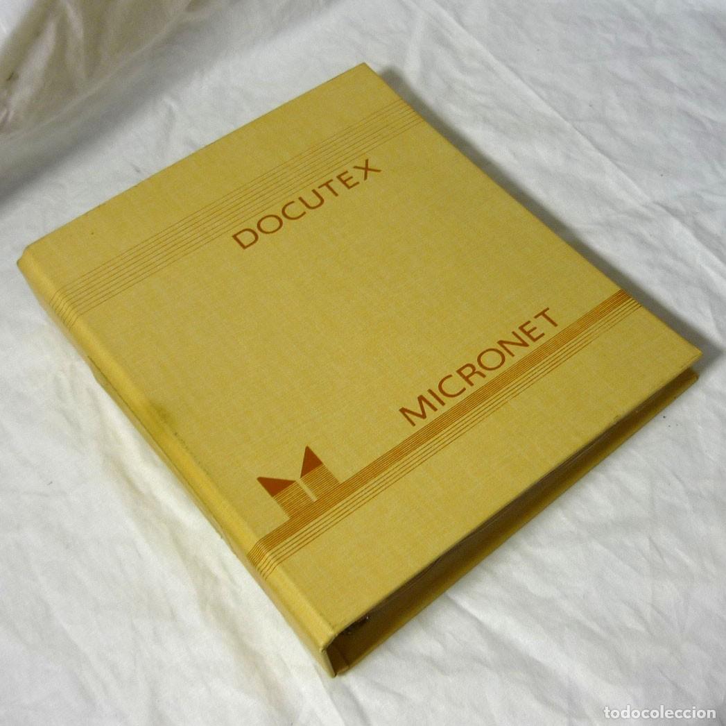 Videojuegos y consolas: Programa Docutex Micronet de disquetes flexibles de 5 1/4 - Foto 1