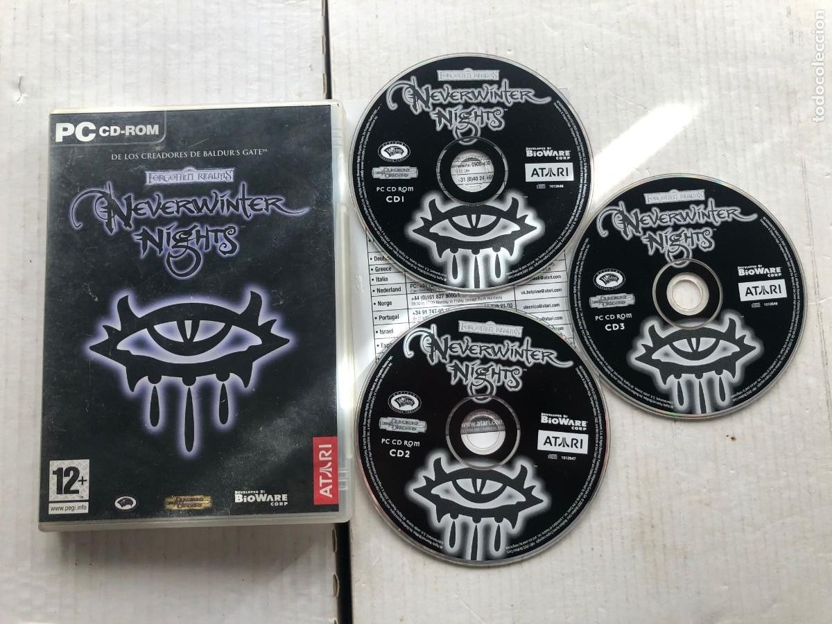 Videojuegos y consolas: NEVERWINTER NIGHTS FORGOTTEN REALMS - PC CD ROM KREATEN - Foto 1