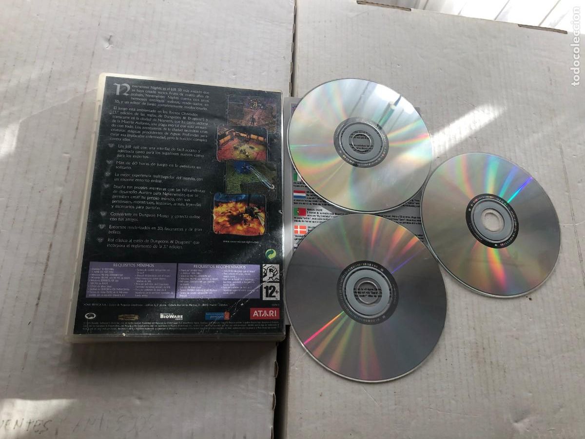 Videojuegos y consolas: NEVERWINTER NIGHTS FORGOTTEN REALMS - PC CD ROM KREATEN - Foto 2