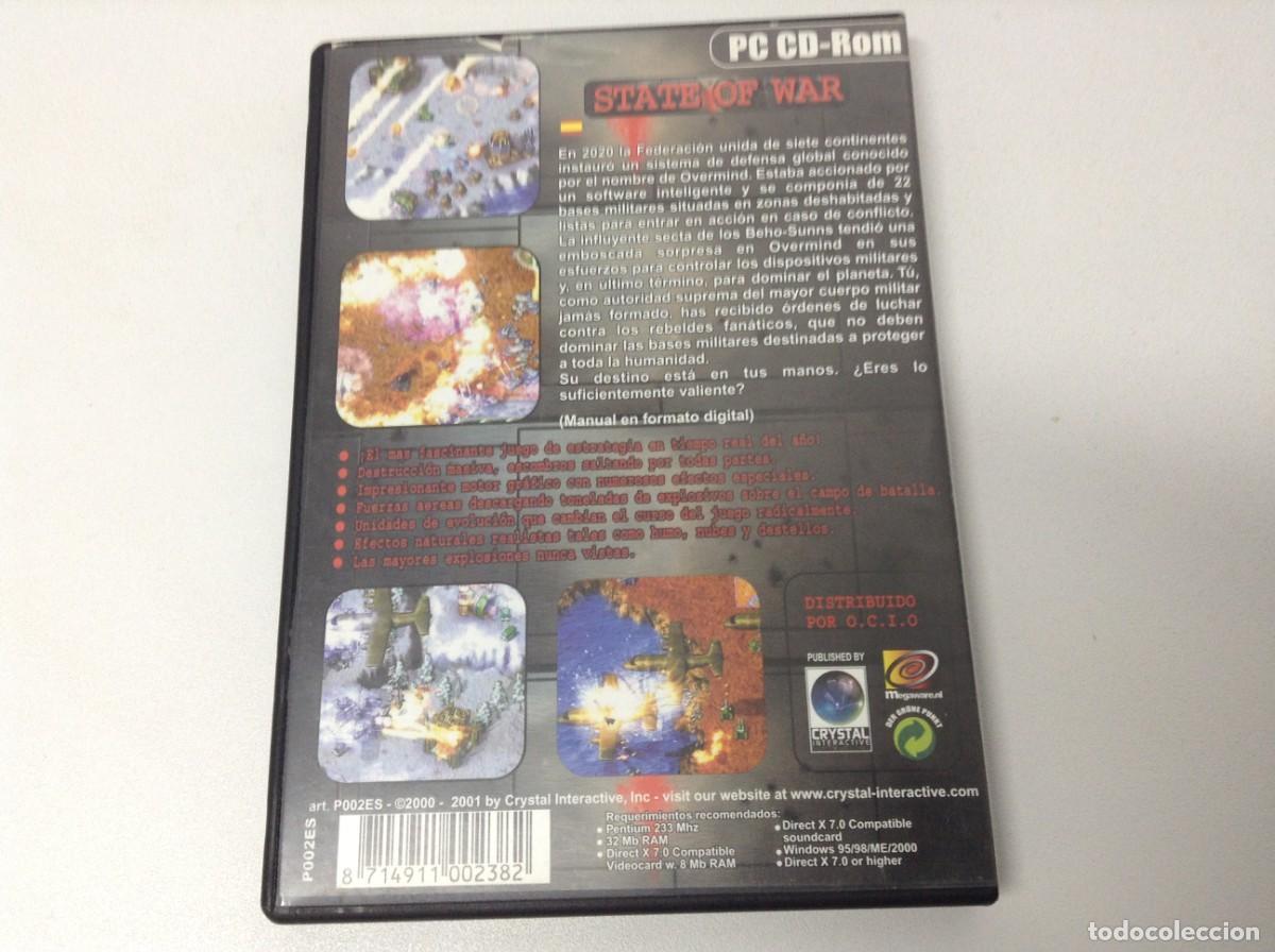 Videojuegos y consolas: STATE OF WAR - Foto 2