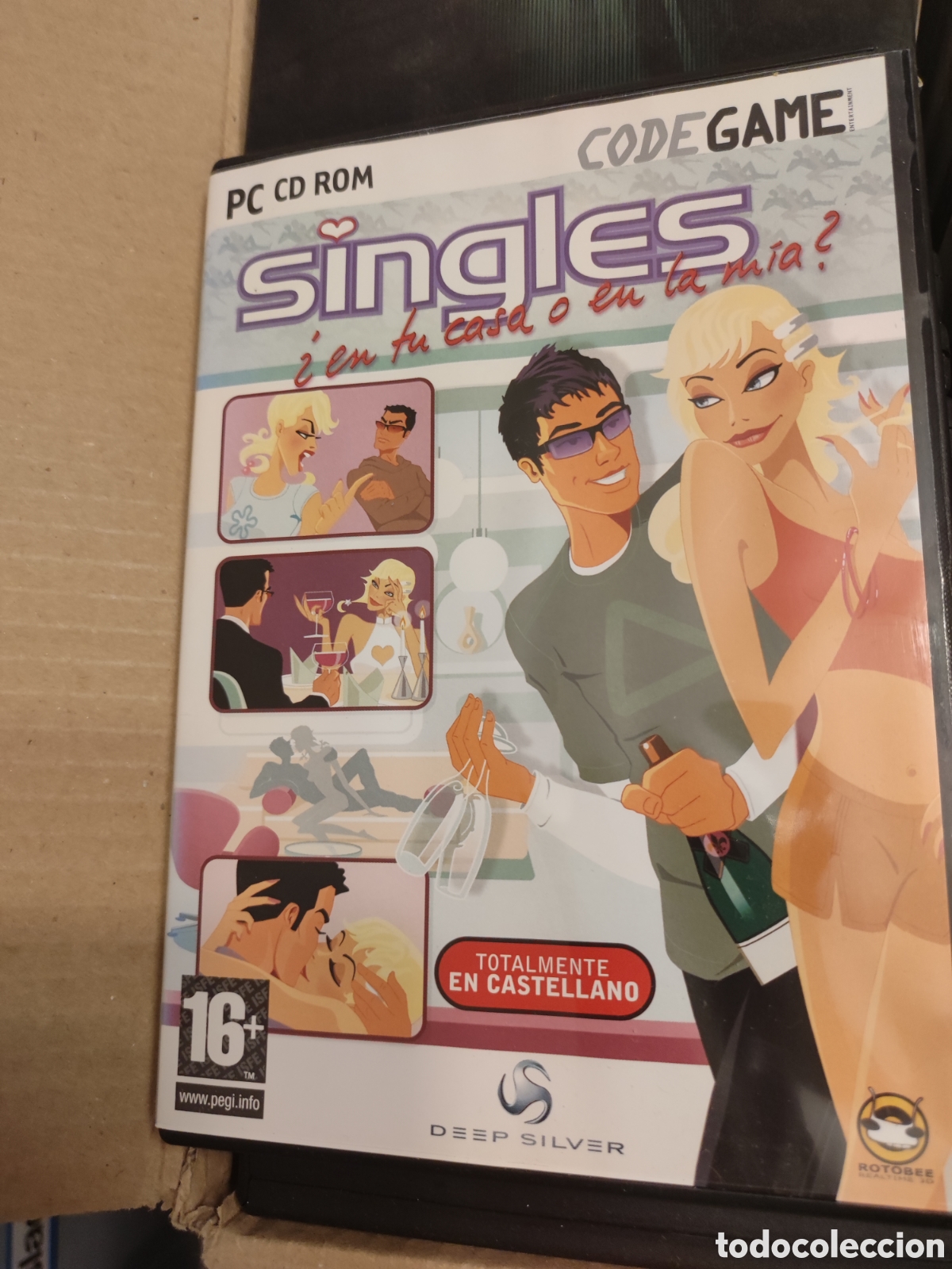 Videojuegos y consolas: Juego pc singles codegame - Foto 1