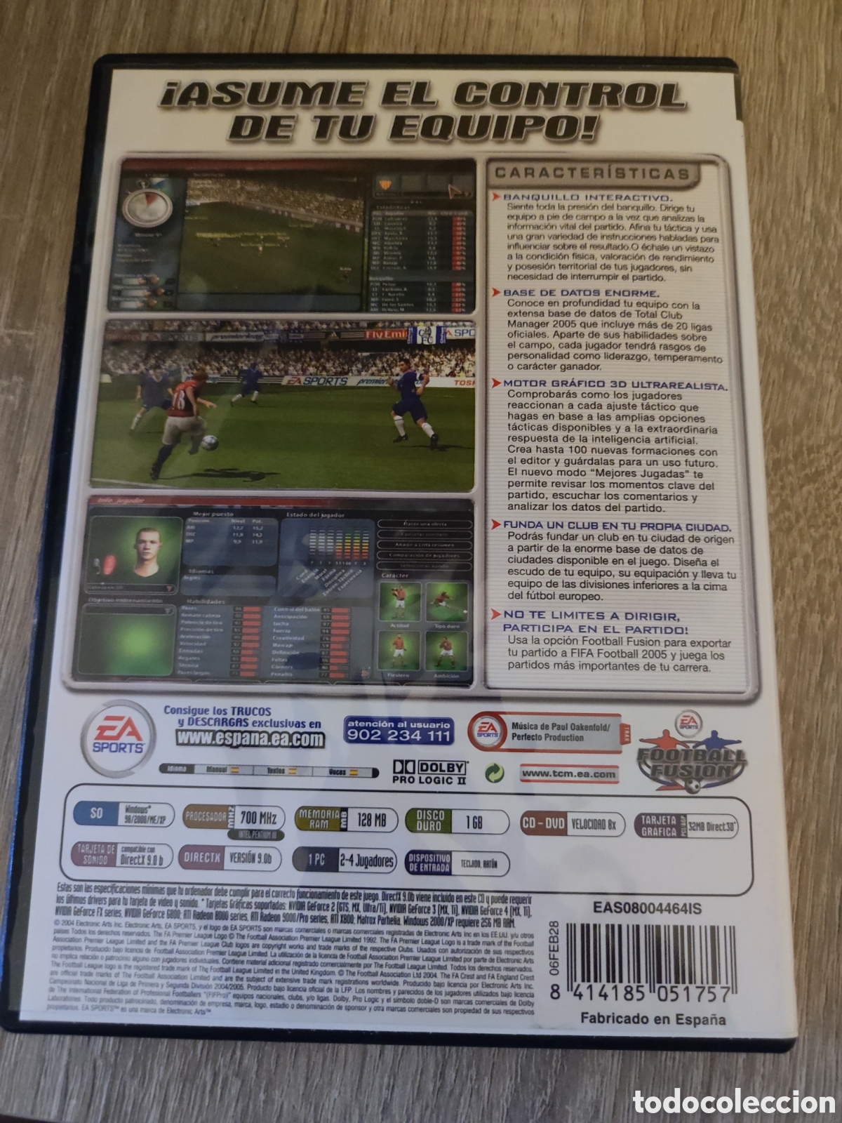 Videojuegos y consolas: Juego pc total club manager 2005 - Foto 3