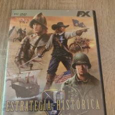Videojuegos y Consolas: JUEGO PC DVD ESTRATEGIA HISTORICA FX. Lote 386526009