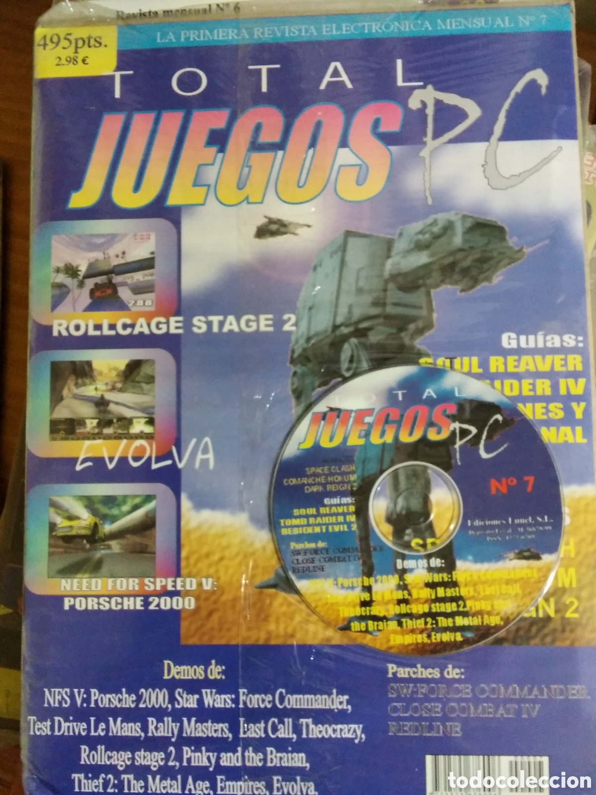 Videojuegos y consolas: Total juegos para pc n&uacute;mero 7 incluye cd - Foto 1