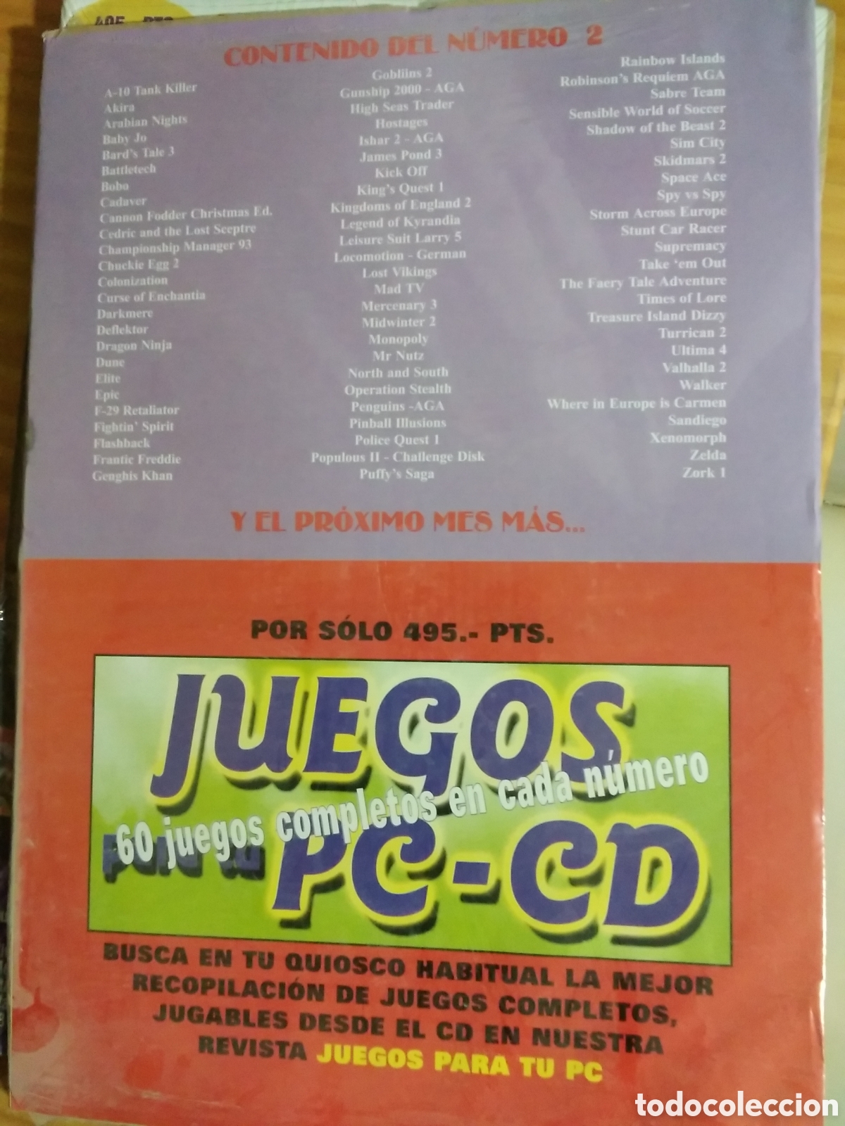 Videojuegos y consolas: Amiga pc n&uacute;mero 2 juegos para pc contiene cd - Foto 2