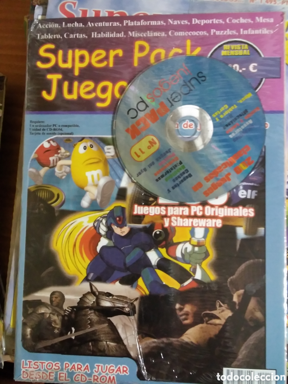 Videojuegos y consolas: Super pack juegos pc numero 11 incluye cd - Foto 1