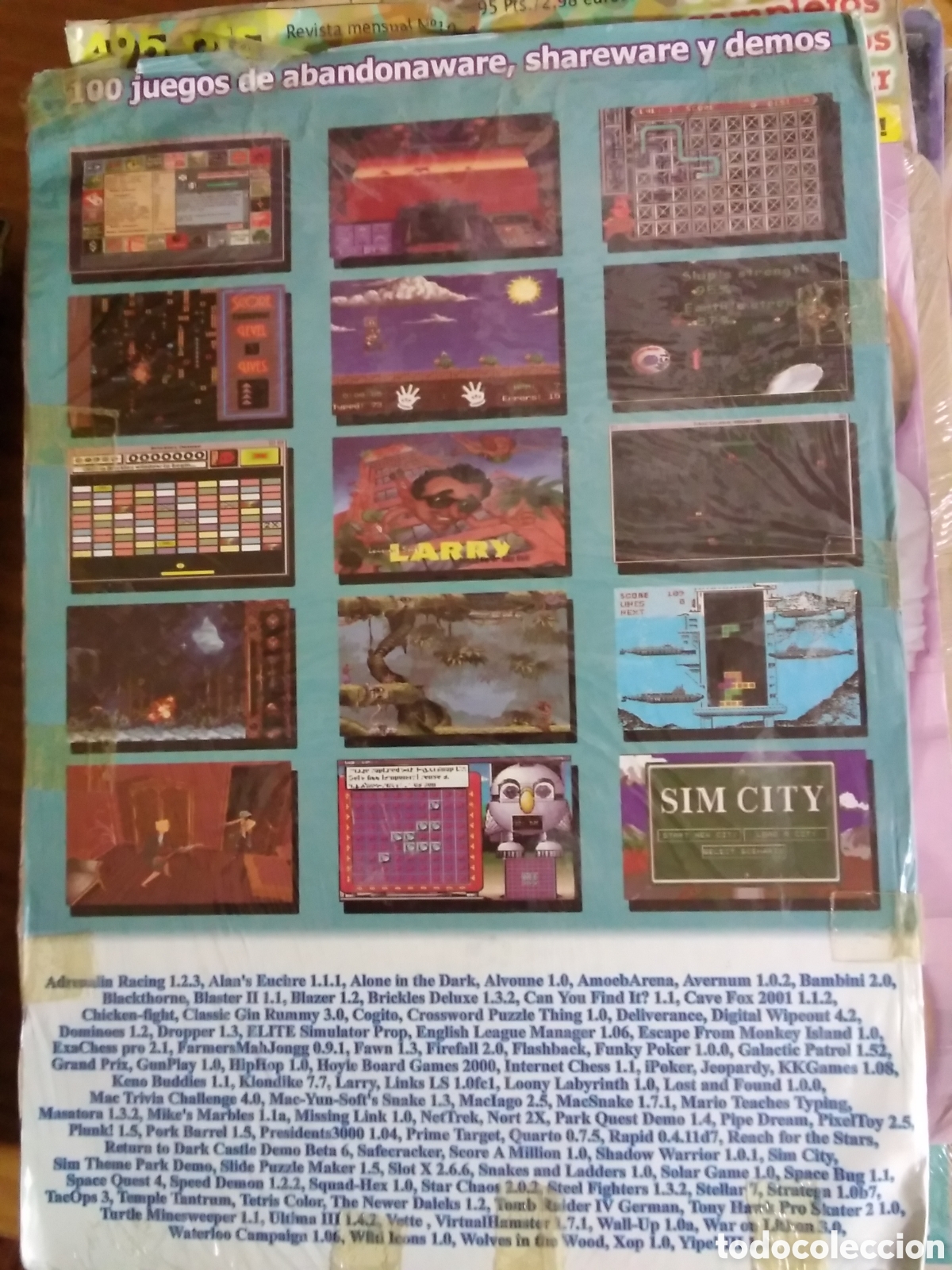 Videojuegos y consolas: Mac games para pc n&uacute;mero 6 incluye cd - Foto 2