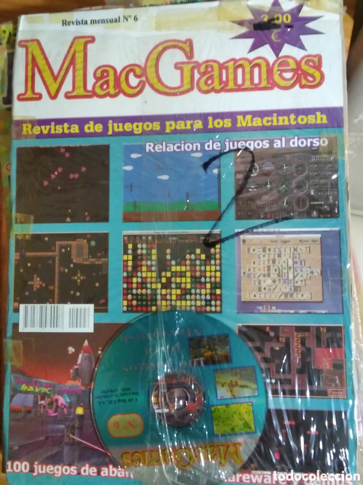 Videojuegos y consolas: Mac games para pc n&uacute;mero 6 incluye cd - Foto 1