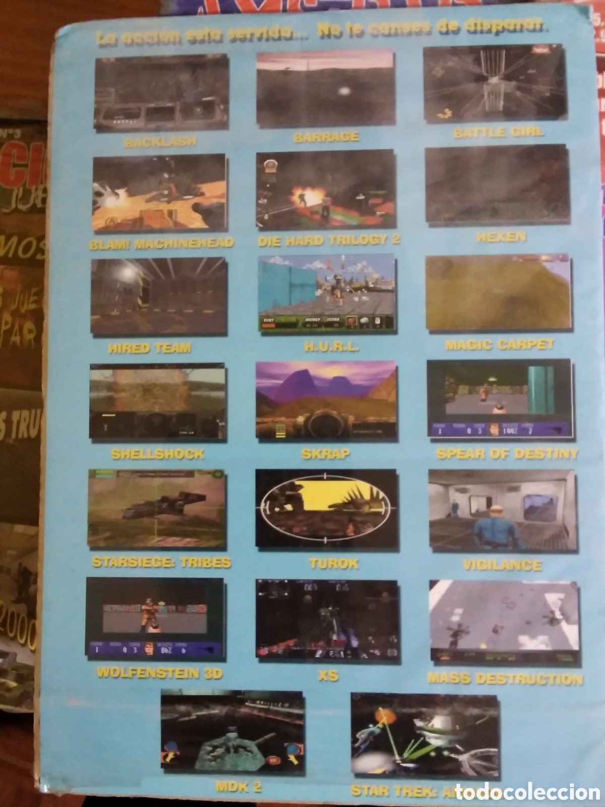 Videojuegos y consolas: Shooting games n&uacute;mero 4 para pc incluye cd - Foto 2