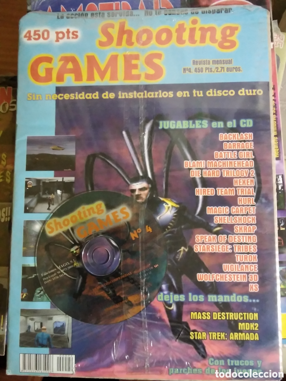 Videojuegos y consolas: Shooting games n&uacute;mero 4 para pc incluye cd - Foto 1