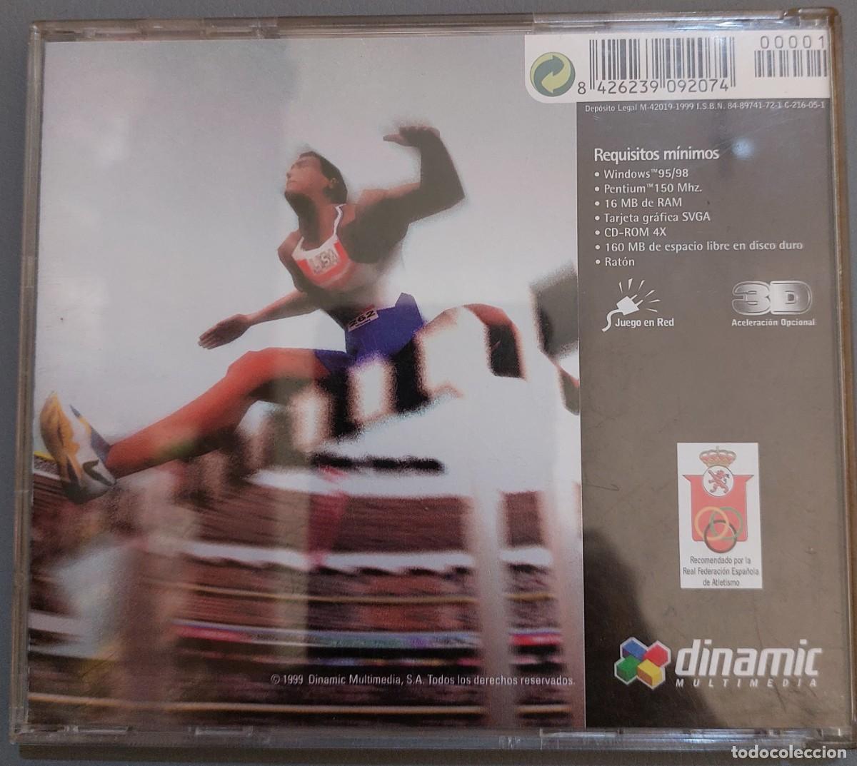 Videojuegos y consolas: Pc Atletismo 2000 PC CD ROM Dinamic Multimedia - Foto 3