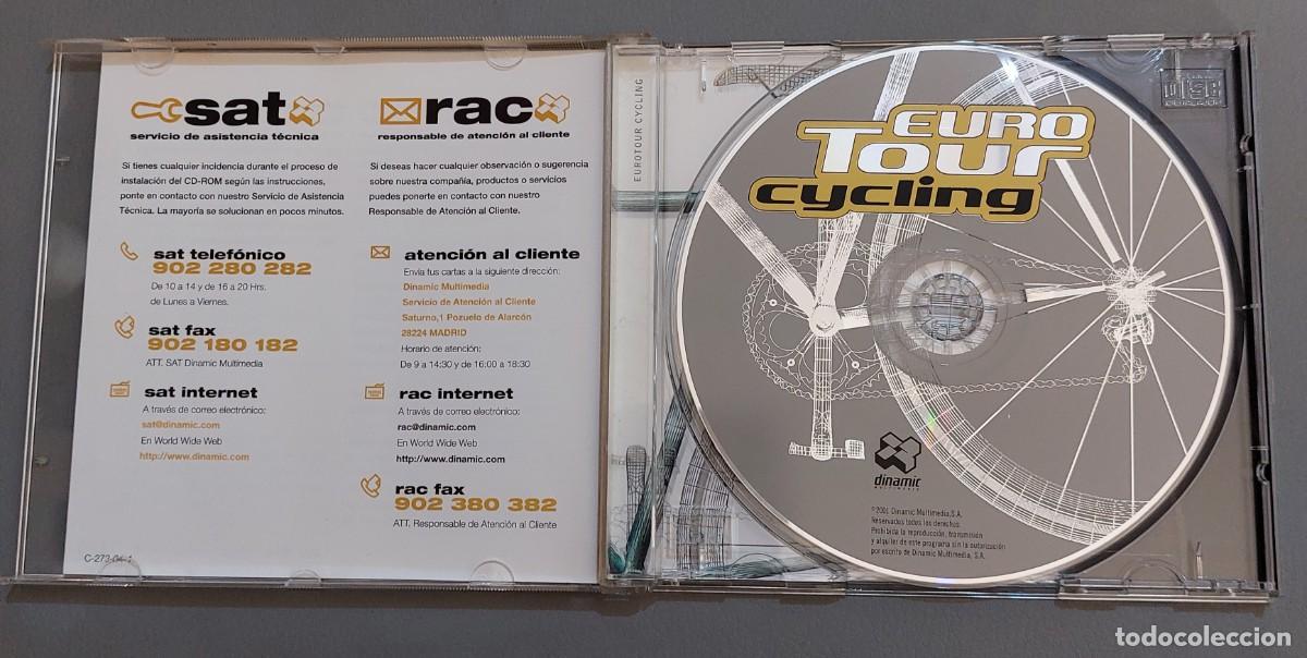 Videojuegos y consolas: Euro Tour Cycling PC CD ROM 2001 Dinamic Multimedia - Foto 2